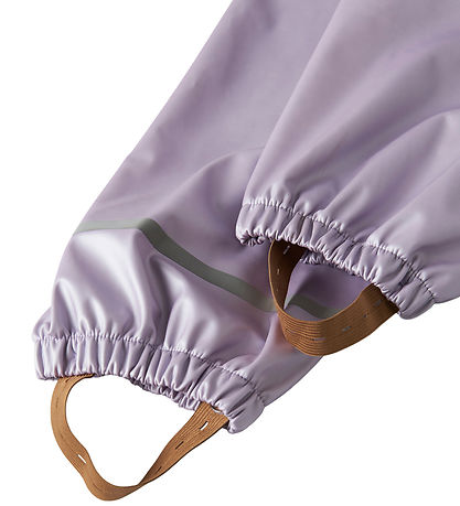 Name It Regntøj m. Fleece - NmfDry - Misty Lilac