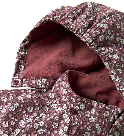 Name It Regndragt m. Fleece - NmfDry - Fig