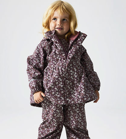 Name It Regntøj m. Fleece - NmfDry - Fig