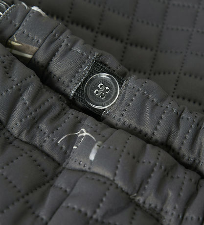 Name It Termosæt m. Fleece - NmmMoon - Grey Pinstripe