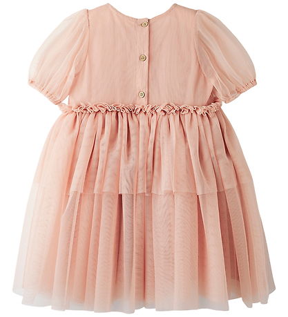 Lil' Atelier Kjole - Tyl - NmfLiberty - Misty Rose