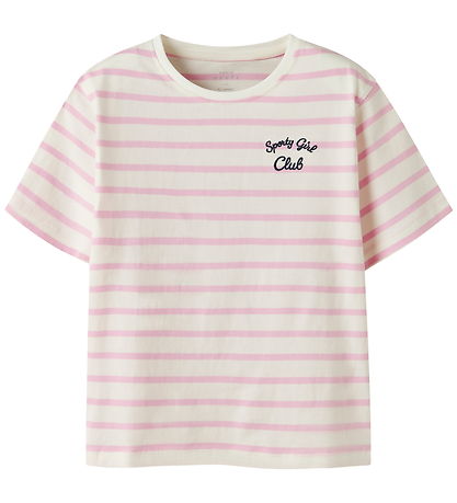 Name It T-shirt - NkfVita - Sweet Dreams/Sporty Girl Embroidery