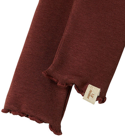 Lil Atelier Leggings - NbfGayo - Hot Chocolate