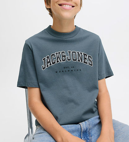 Jack & Jones T-shirt - JjeCaleb - Stormy Weather