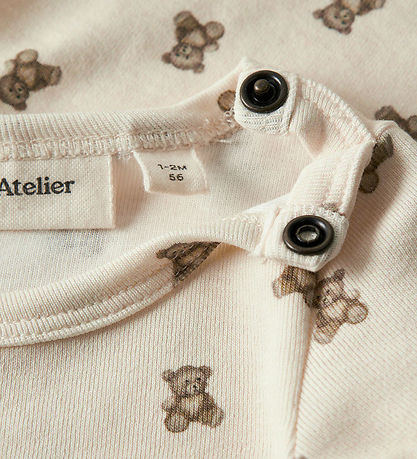 Lil' Atelier Body l/æ - NbnGayo - Turtledove/Teddybear