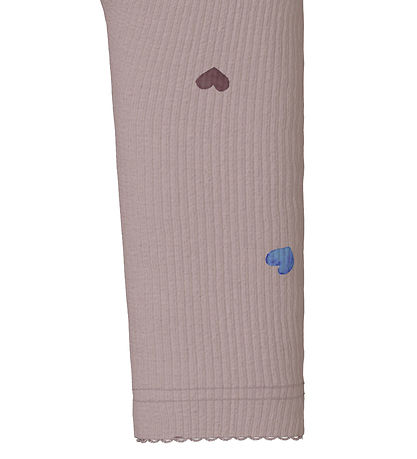 Name It Leggings - Rib - Noos - NbfNutti - Burnished Lilac