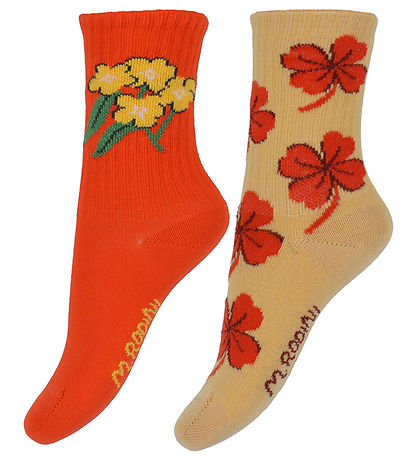 Mini Rodini Strømper - 6-pak - Clover - Multi