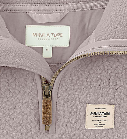 Mini A Ture Halsedisse - Teddyfleece - MatAkton - Zinc Purple