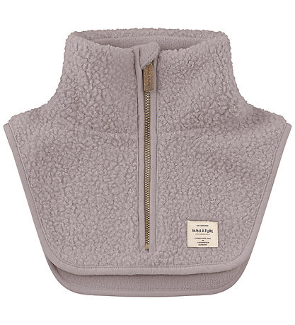 Mini A Ture Halsedisse - Teddyfleece - MatAkton - Zinc Purple