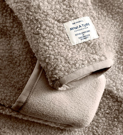 Mini A Ture Fleecedragt - MatAdel - Grey Brown