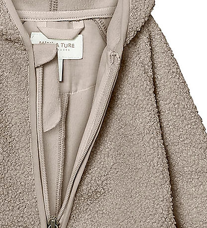 Mini A Ture Fleecedragt - MatAdel - Grey Brown