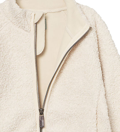 Mini A Ture Fleecejakke - MatCedric - Angora Cream