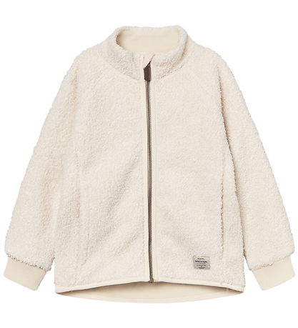 Mini A Ture Fleecejakke - MatCedric - Angora Cream