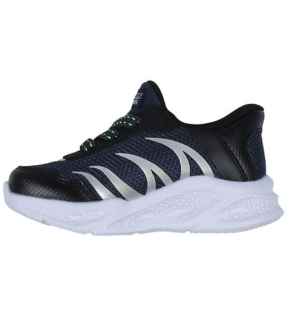 Skechers Sko m. Lys - Meteor-Lights - Navy/Black