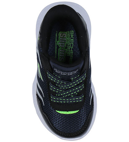 Skechers Sko m. Lys - Meteor-Lights - Navy/Black