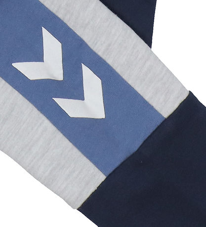 Hummel Sweatshirt - HmlMini - Dress Blues m. Logo