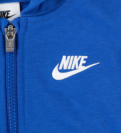 Nike Sweatsæt - Cardigan/Sweatpants - Game Royal