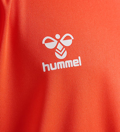 Hummel Træningssæt - HmlLogo - Nasturtium/Dark Denim
