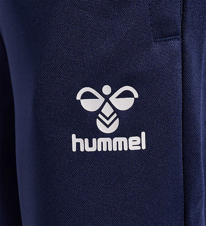 Hummel Træningssæt - HmlLogo - Lime Punch/Marine