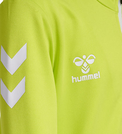 Hummel Træningssæt - HmlLogo - Lime Punch/Marine