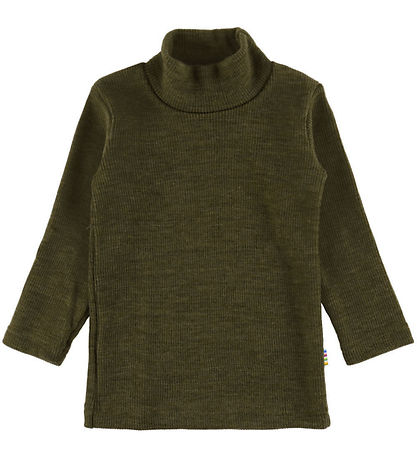 Joha Bluse - Uld - Mos Grøn