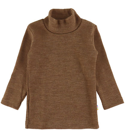 Joha Bluse - Uld - Varm Brun