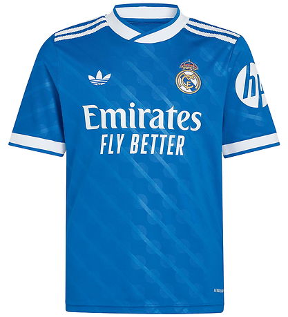 adidas Originals Fodboldsæt - Real Madrid 25/26 3. Sæt - Blue