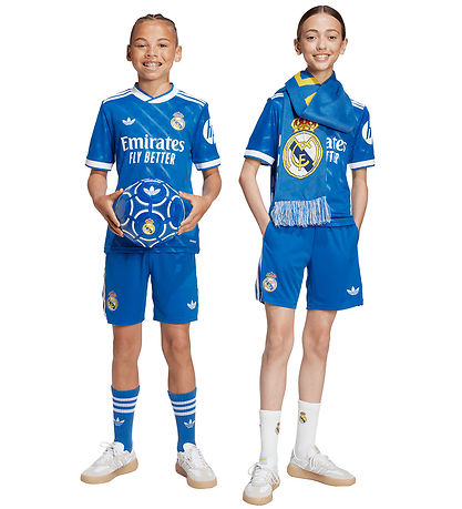 adidas Originals Fodboldsæt - Real Madrid 25/26 3. Sæt - Blue