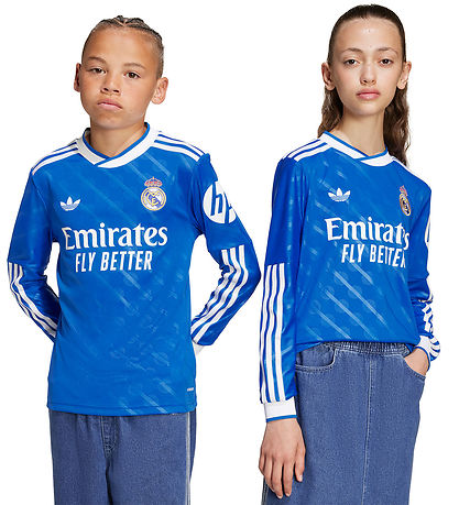 adidas Originals Fodboldtrøje - Real Madrid 25/26 3. Sæt - Blue
