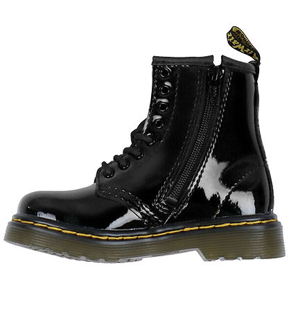 Dr. Martens Støvler - 1460 T - Black Patent Lamper