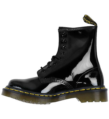 Dr. Martens Støvler - 1460 W - Black Patent Lamper