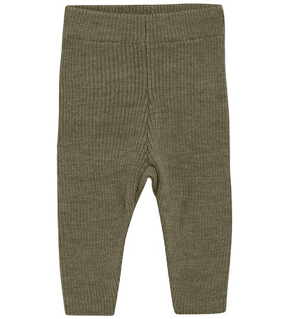 CeLaVi Leggings - Uld - Dusky Green