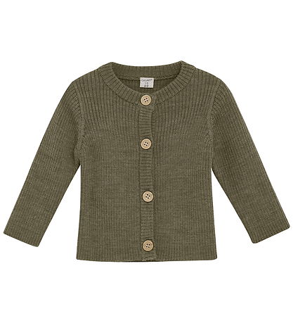 CeLaVi Cardigan - Uld - Dusky Green