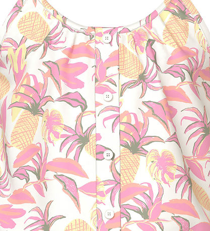 Name It Sommerdragt - NkfVinaya - Cloud Dancer/Pineapple