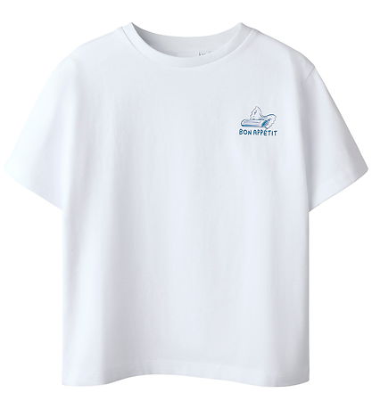 Name It T-shirt - NkmFrederik - Bright White
