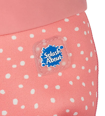 Splash About Blebadebukser - Happy Nappy - Pink Dotty