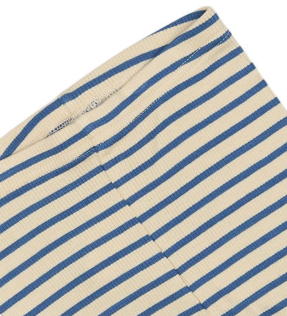 Petit Piao Leggings - Rib - Modal - True Navy/Off White