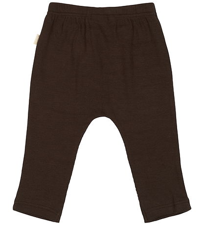 Petit Piao Bukser - Rib - Modal - Coffee Bean