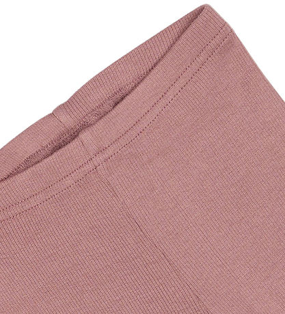Petit Piao Leggings - Rib - Modal - Nostalgic Rose