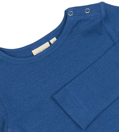 Petit Piao Bluse - Rib - Modal - True Navy