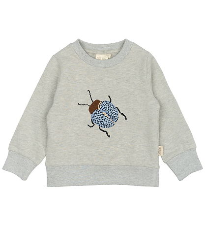 Petit Piao Sweatshirt - Lysegråmeleret