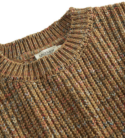 MarMar Bluse - Strik - Teno - Dark Bronze Space