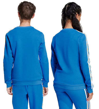 adidas Originals Sweatshirt - Real Madrid - Blue Bird/Hvid