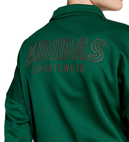 adidas Performance Cardigan - House Of Tiro - Dark Green/Core Wh