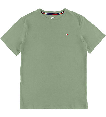 Tommy Hilfiger T-shirt - 2-pak - Utility Sage/Desert Skyblue
