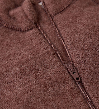 Celavi Cardigan - Uld - Marron