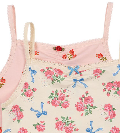 Konges Sløjd Undertrøjer - 2-pak - Gots - Bella Rosita/Rosa Pink