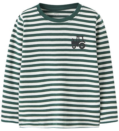 Name It Bluse - Slim - NmmVilly - Garden Topiary/Tractor