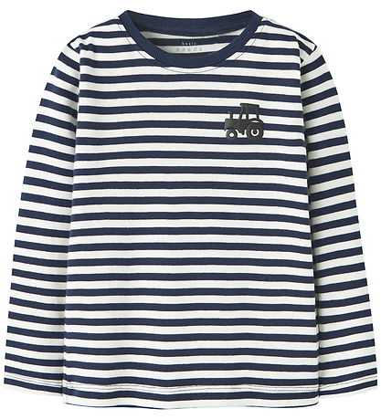 Name It Bluse - Slim - Noos - NmmVilly - Navy Blazer/Tractor