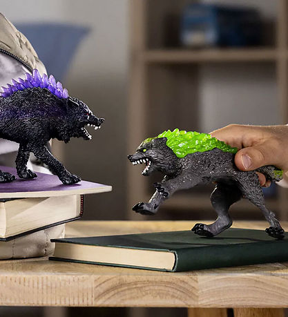 Schleich Eldrador Creatures - Granite Wolf vs. Shadow Wolf - 722